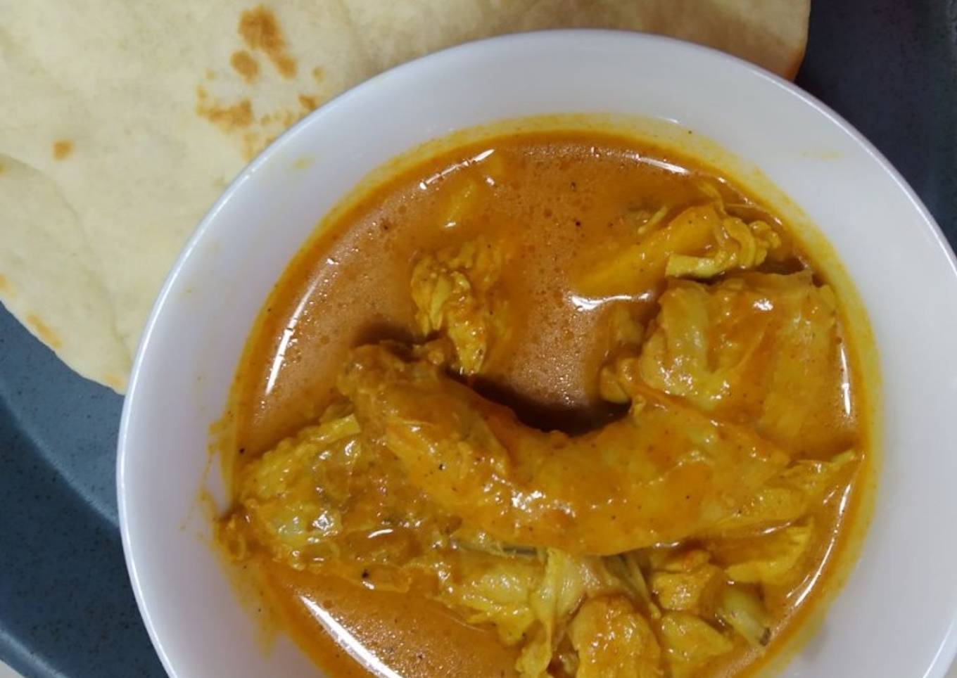 Kari ayam pedas gratis untukmu