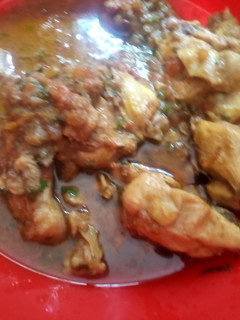 A picture of Chicken curry.
