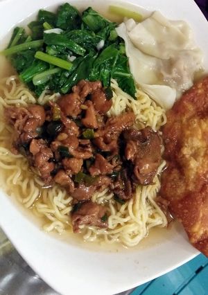 Foto resep Indomie pangsit ayam