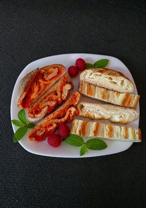 Fibriya Yin–Yang tekercs keto GM recept fotója