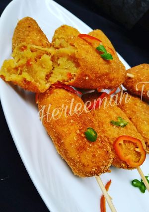 Yam kebabs ainihin hoton girkin