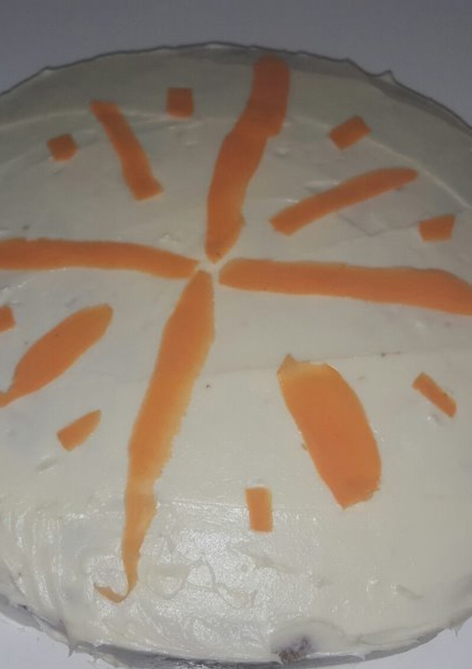 Una foto de Tarta de zanahoria