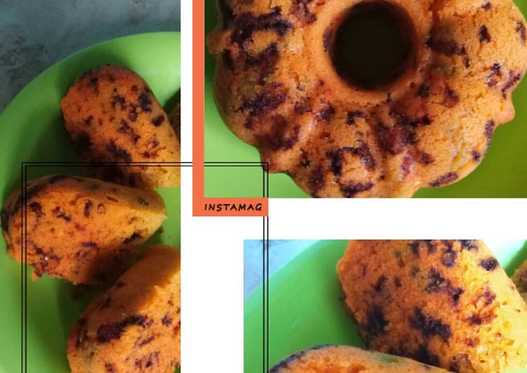 Steam Carrot Cake (Bolu Wortel Kukus)