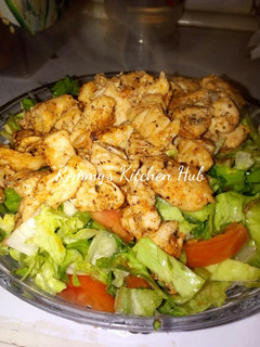 A picture of Chicken salad.