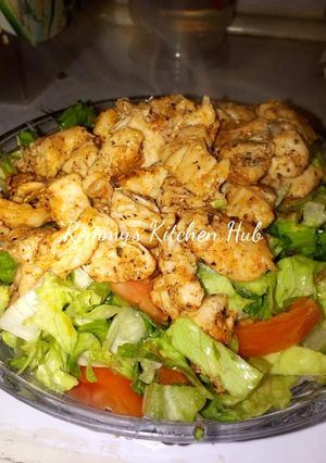 A picture of Chicken salad.