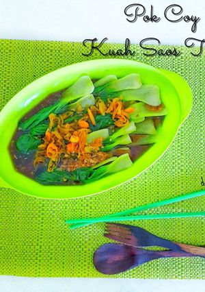 Foto resep Pok Coy Kuah Saus Tiram #dapurelbeweek25