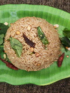 கோவில் புளியோதரை 2 (Temple tamarind rice recipe in tamil) செய்முறை முக்கிய புகைப்படம்