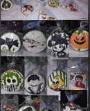 Galletitas de Halloween!! De masa de jengibre y decoración de glasé!!