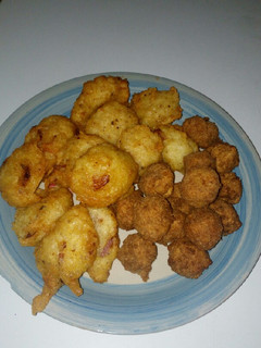 A picture of Water yam akara.