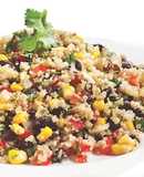 Ensalada de quinoa con aderezo de comino
