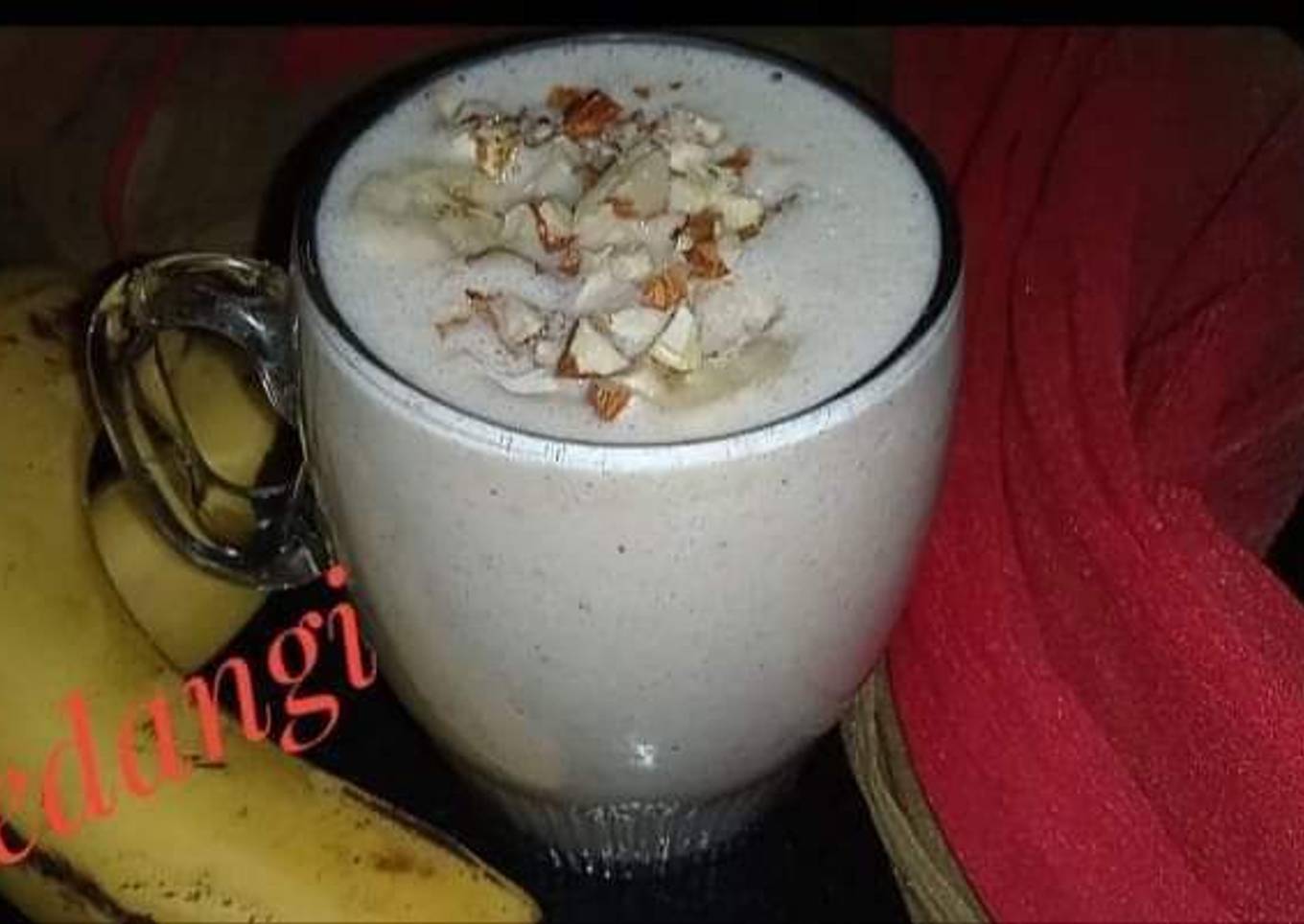 Banana Almond Butter Smoothie