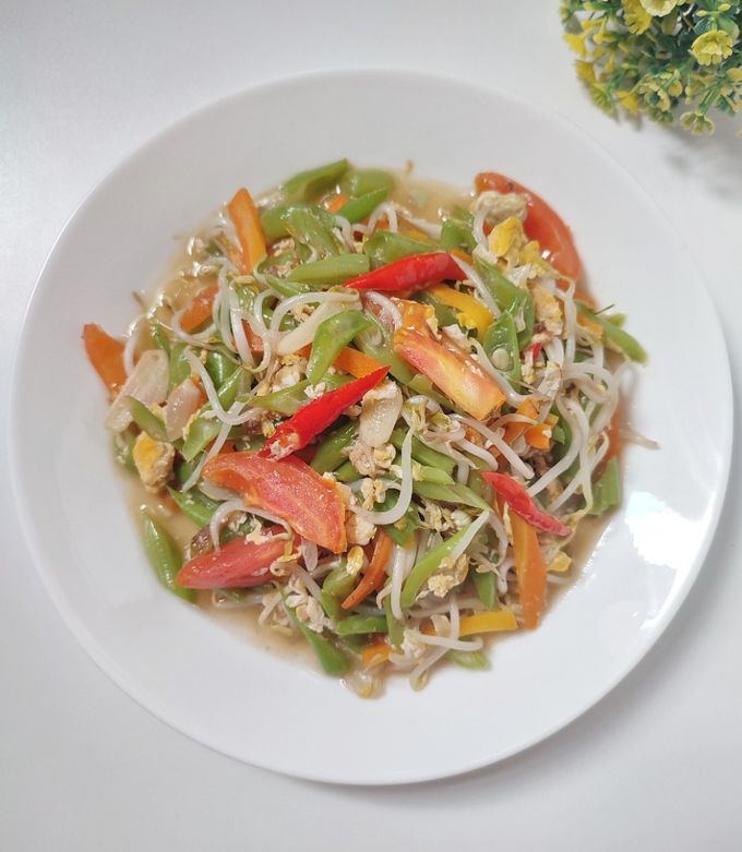 Foto resep Tumis sayur buncis wortel toge