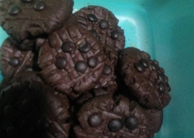 Cookies coklat chips tanpa oven