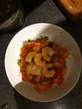 Prawn, Nduja and tomato gnocchi