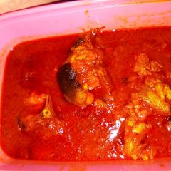 A picture of Catfish soup.
