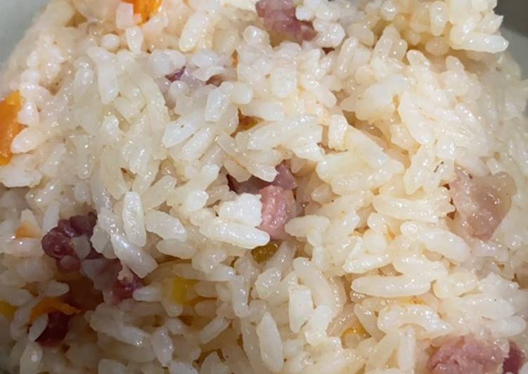 Resep Nasi Tomat Bacon Rice Cooker Sempurna