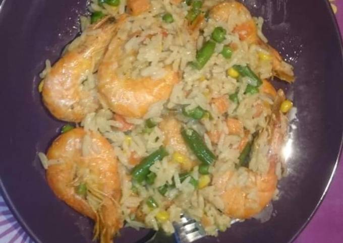 Simple Way to Prepare Speedy Prawn Stir-fry