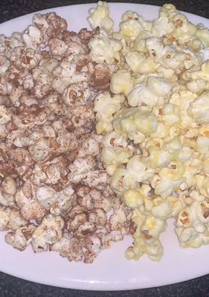 Hình của món Bắp rang (vị bơ và milo).