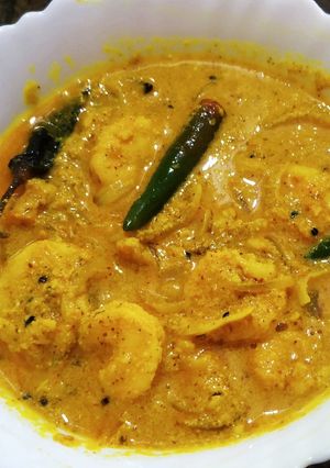 A picture of Mustard prawn.