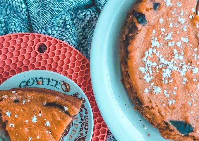 Тыквенно-шоколадный пирог в мультиварке