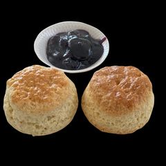 ❤️Scone & Blueberry Jam❤️ A picture of ❤️Scone & Blueberry Jam❤️.