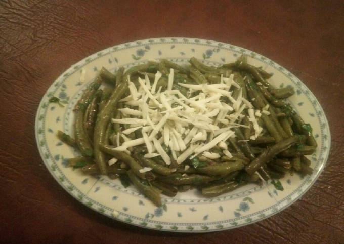 Salade des haricots verts