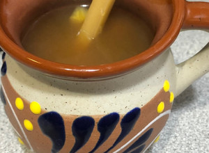 Una foto de Ponche de frutas