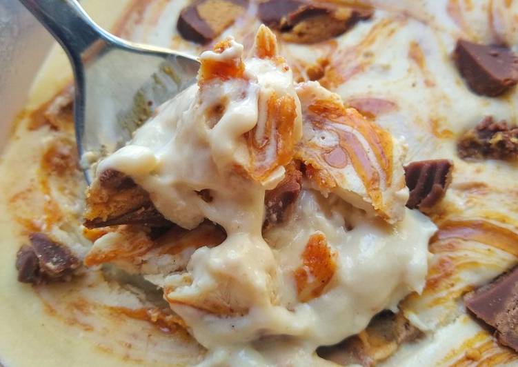 How to Make Any-night-of-the-week Protein Ice Cream (Salted Caramel &amp; Peanut Butter)