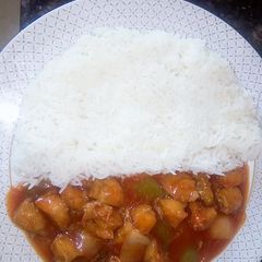 A picture of Chicken Manchurian.