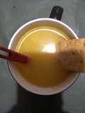 Sopa light y vegan anaranjada😉