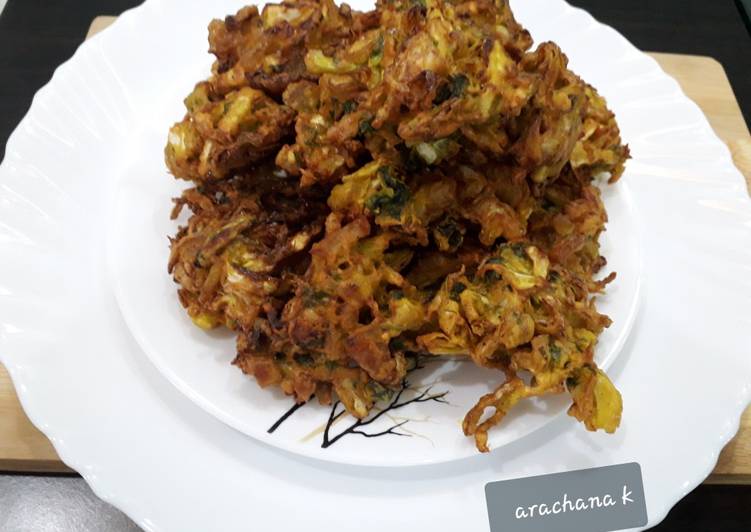 Cabbage fritters