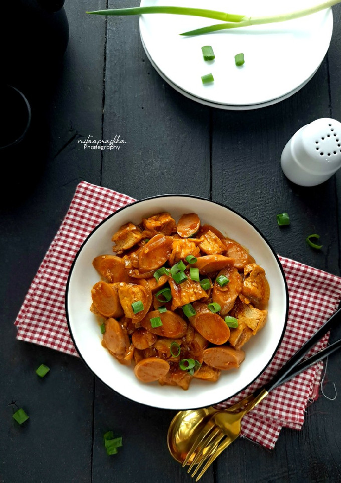 Foto resep Tahu Sosis Saus Tiram