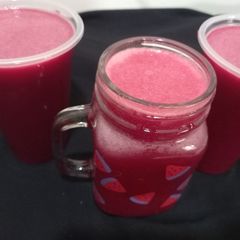 Beetroot juice A picture of Beetroot juice.