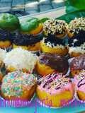 Pumkins donat with topping ala jco