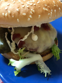 Una foto de Hamburguesas caseras