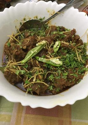 A picture of Red karahi.