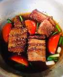 Thịt ba chỉ chay kho cà