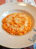 Pumpkin Risotto with Gorgonzola Fondue