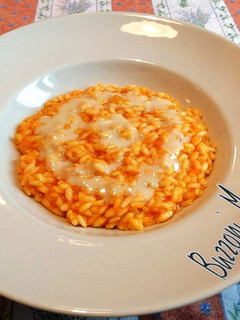 Foto di Risotto alla zucca con fonduta di gorgonzola