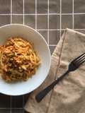 Linguini dengan Saus Tuna