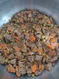 Saltado de carne y zanahoria