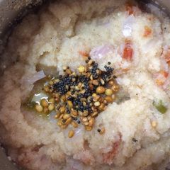 A picture of Opos Rava upma.
