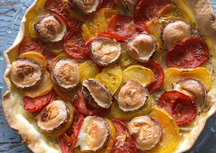 Recette de Parfait Tarte tomates et chèvre