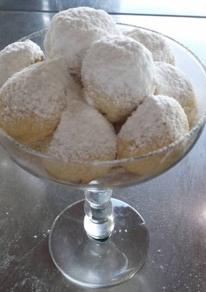 Una foto de Polvorones de almendra