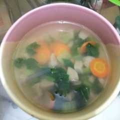 รูปของ Sayur Bening Sawi Bakso