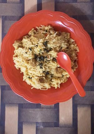 मलाई सोया चावल (Malai soya chawal recipe in Hindi) रेसिपी मुख्य फोटो
