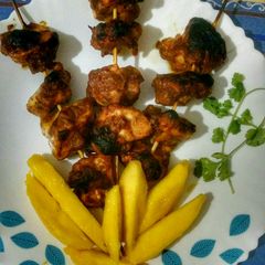 A picture of Mango Chicken Kebab.
