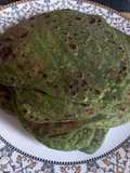 Crispy Bathua Paratha (Tiffin-friendly)