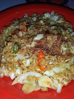 Foto resep Mie tek tek (mie instan goreng)
