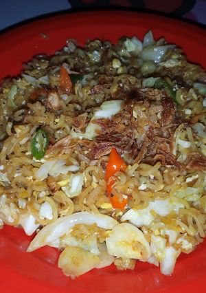 Foto resep Mie tek tek (mie instan goreng)